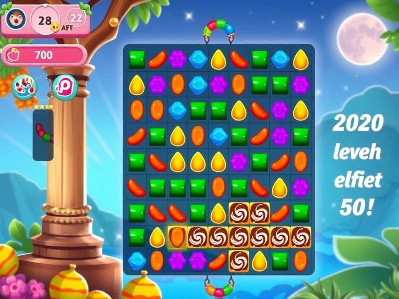 Indian Candy Saga Game Screenshot