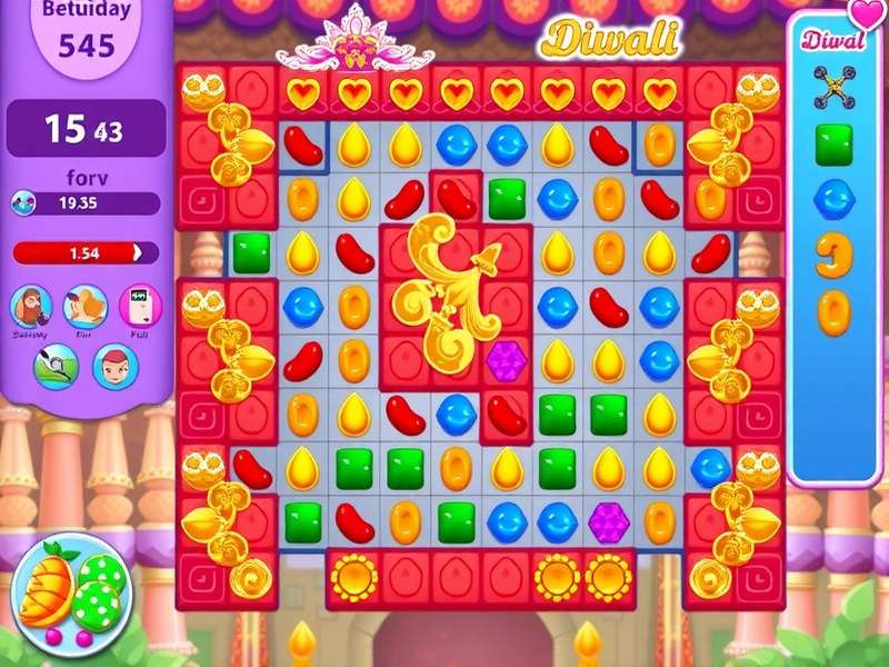 Indian Candy Saga Diwali Level
